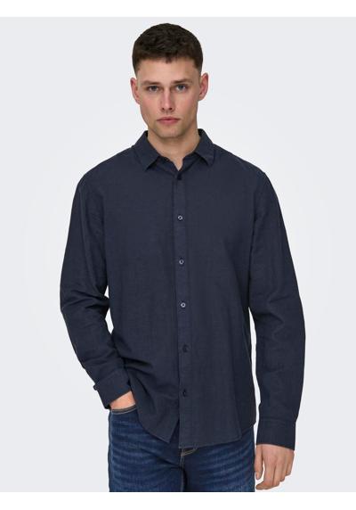 Рубашка с длинным рукавом»ONSCAIDEN LS SOLID LINEN SHIRT NOOS«