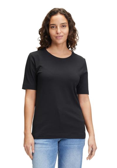 Рубашка с коротким рукавом Betty & Co Basic Shirt mit Rundhalsausschnitt