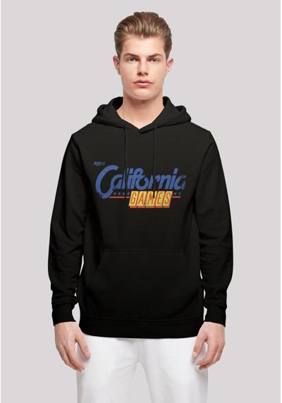 Толстовка с капюшоном»Retro Gaming California GAMES LOGO«