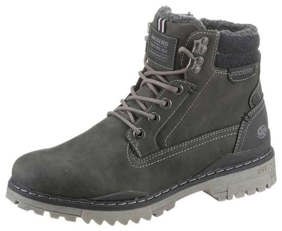 Ботинки на шнуровке в актуальном подержанном стиле