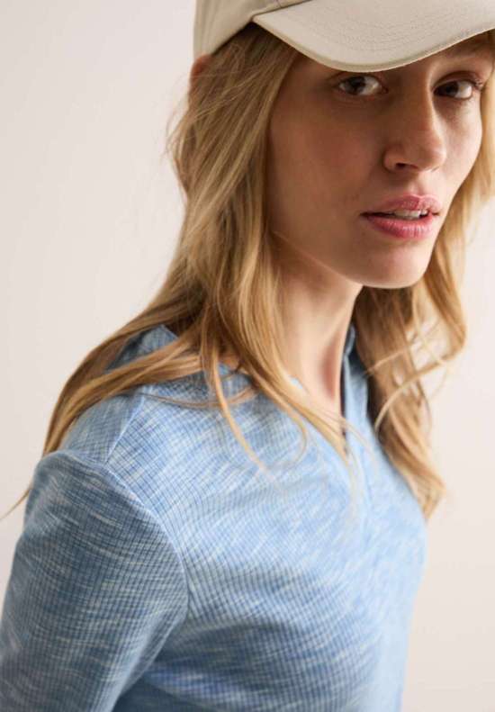 голубой меланж