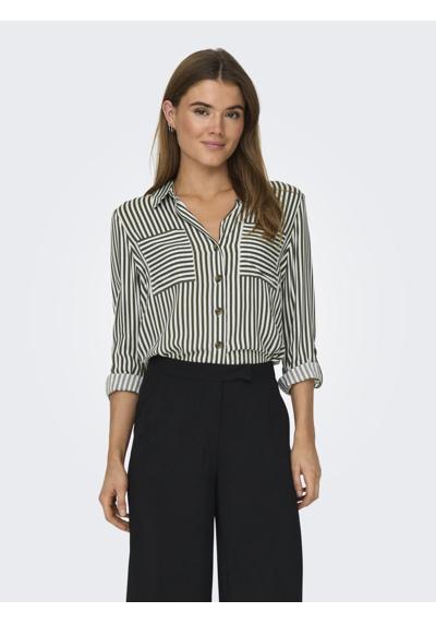 Grape Leaf Stripes:WHITE