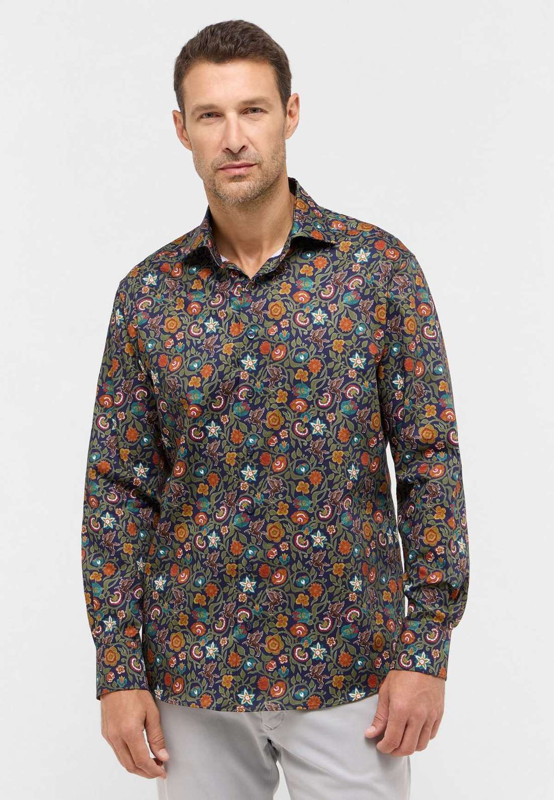 Рубашка с длинным рукавом MODERN FIT