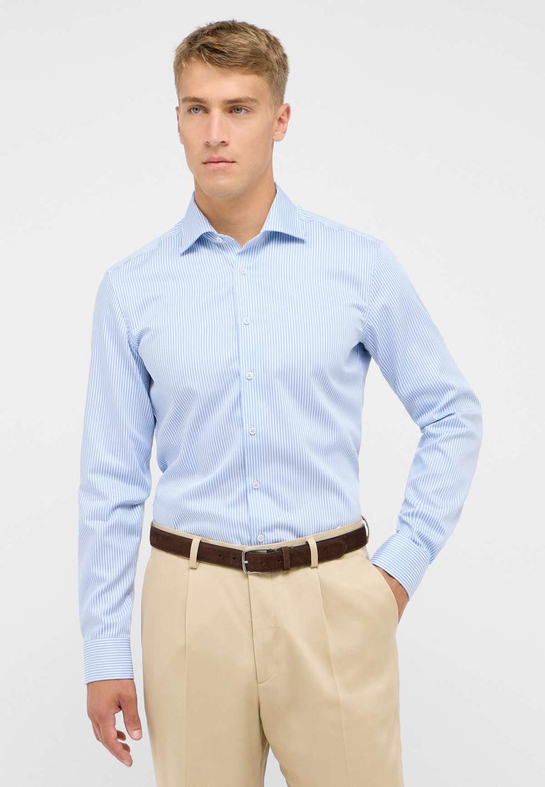 Рубашка с длинным рукавом SLIM FIT