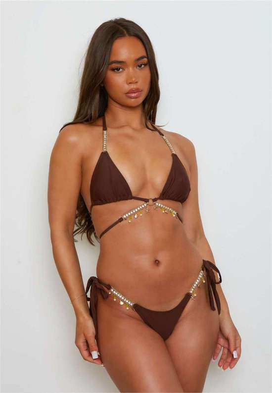 коричневый