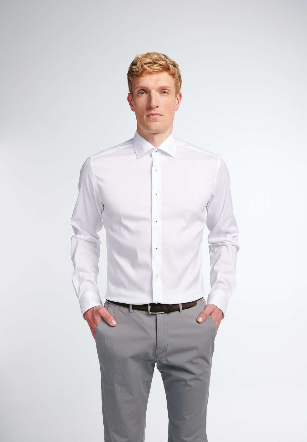 Рубашка с длинным рукавом SLIM FIT