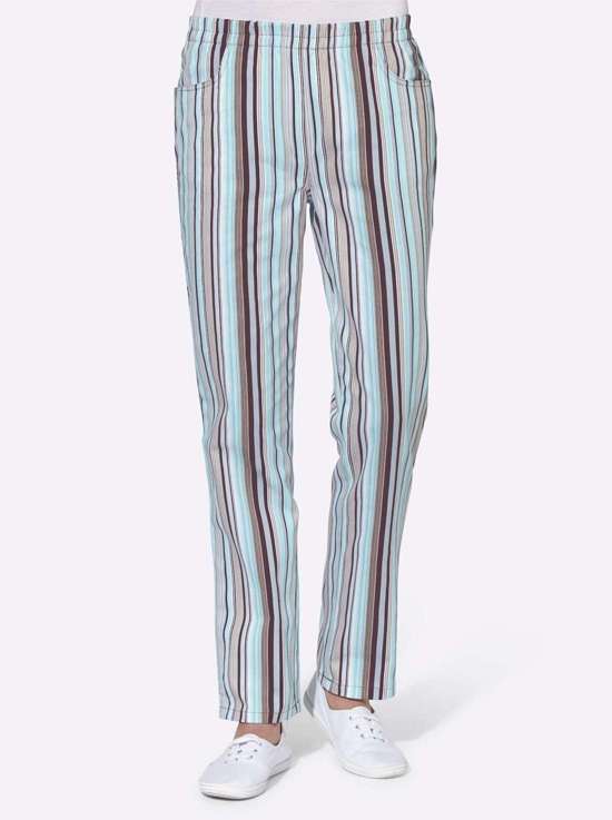 аква-в полоску