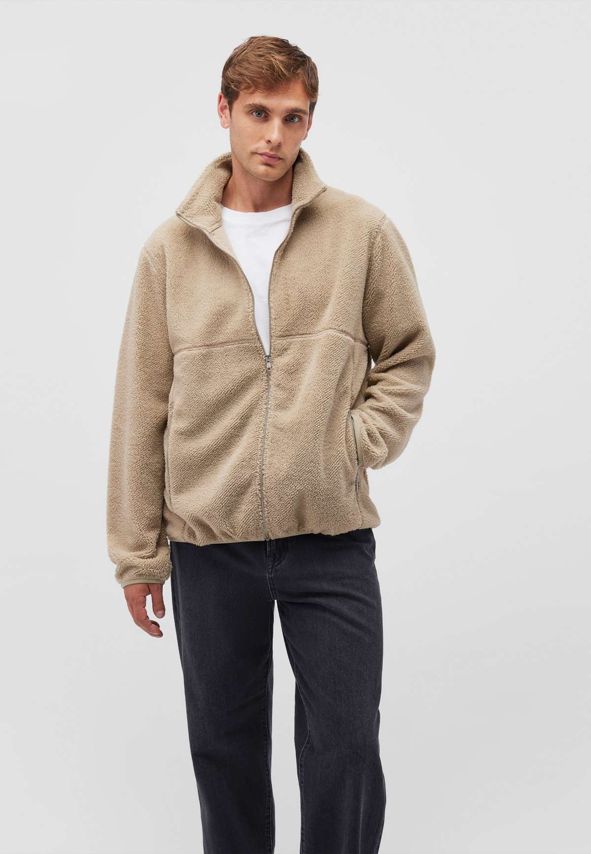 Длинный свитер FULL ZIP SWEATSHIRT