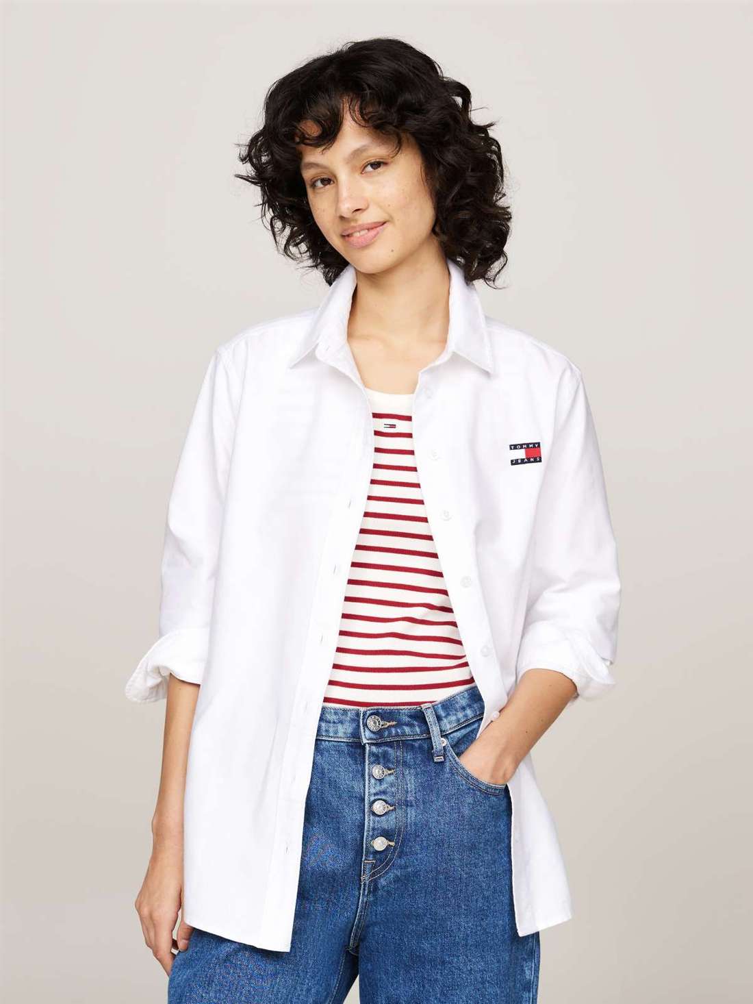 Блузка-рубашка с логотипом TJW RLX BADGE SHIRT