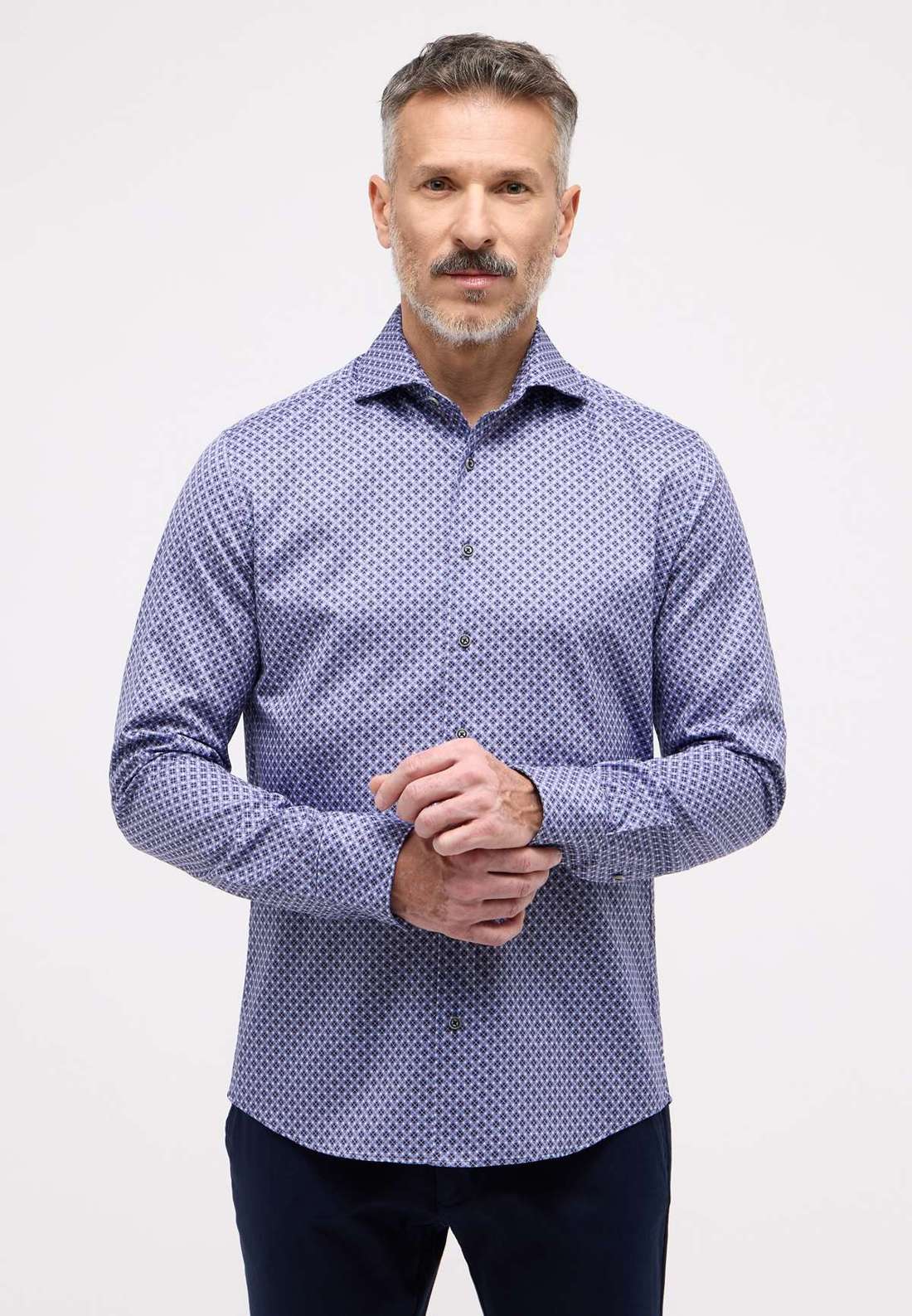 Рубашка с длинным рукавом SLIM FIT