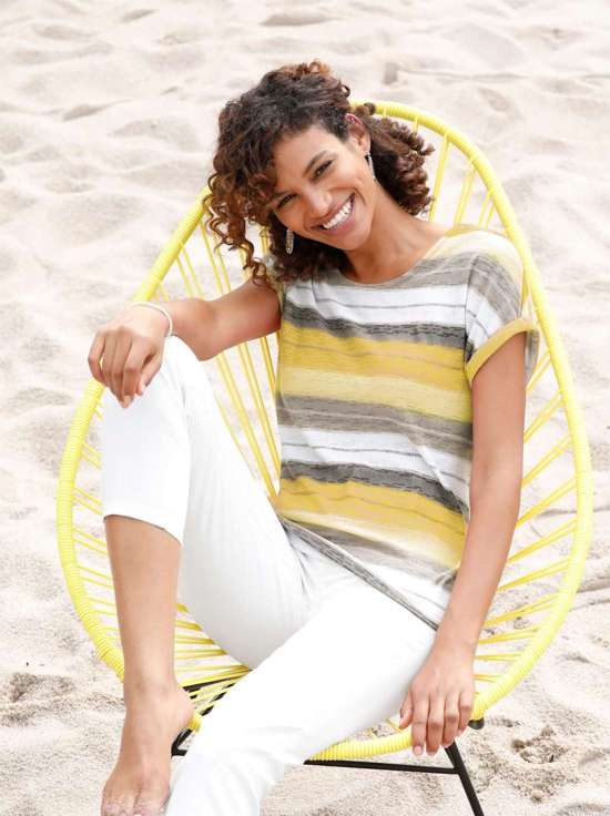 желтый-в полоску