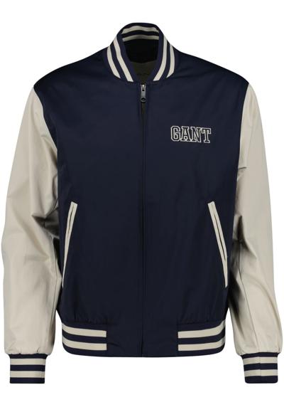 Бомбер с большим логотипом на спине.»LIGHT VARSITY JACKET«