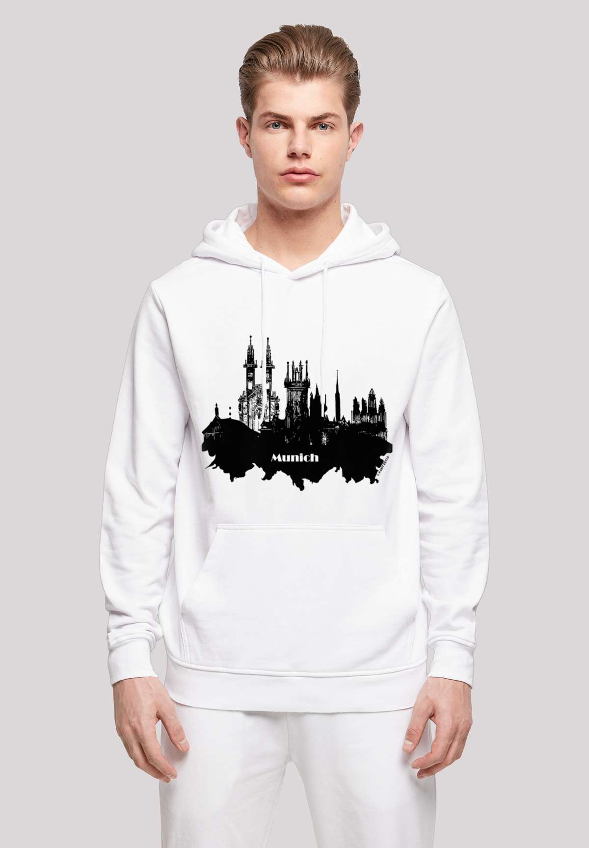 Толстовка с капюшоном Cities Collection - Munich skyline