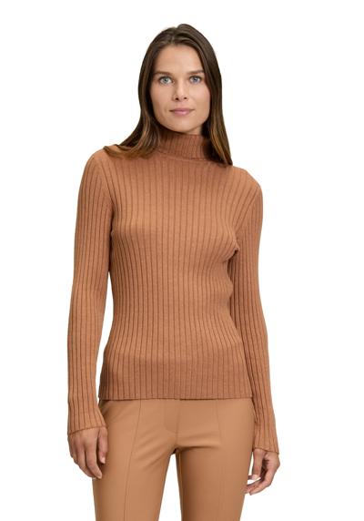 Вязаный свитер Feinstrickpullover mit Rippenstruktur