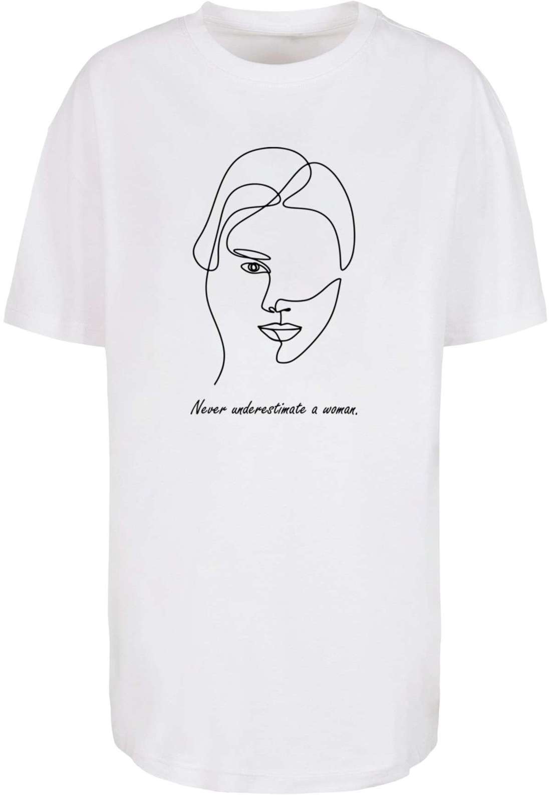 футболка Damen Ladies WD - Woman Figure Oversized Boyfriend Tee