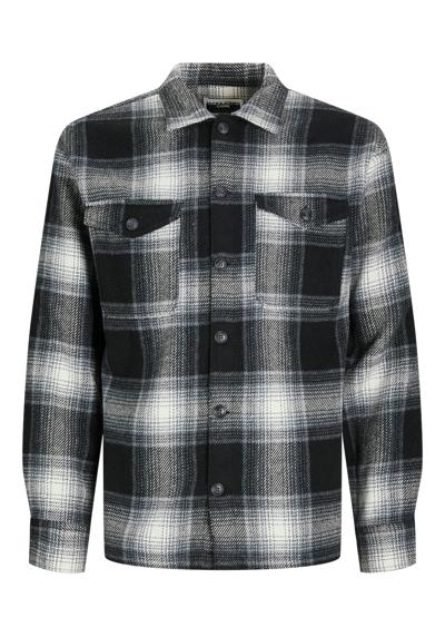 Рубашка с длинным рукавом JCOEDDIE CHECK WOOL BLEND OVERSHIRT LS