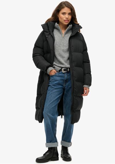 Стеганая куртка Longline Hooded Puffer Jacket