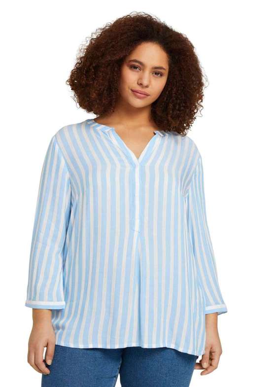 голубой-в полоску