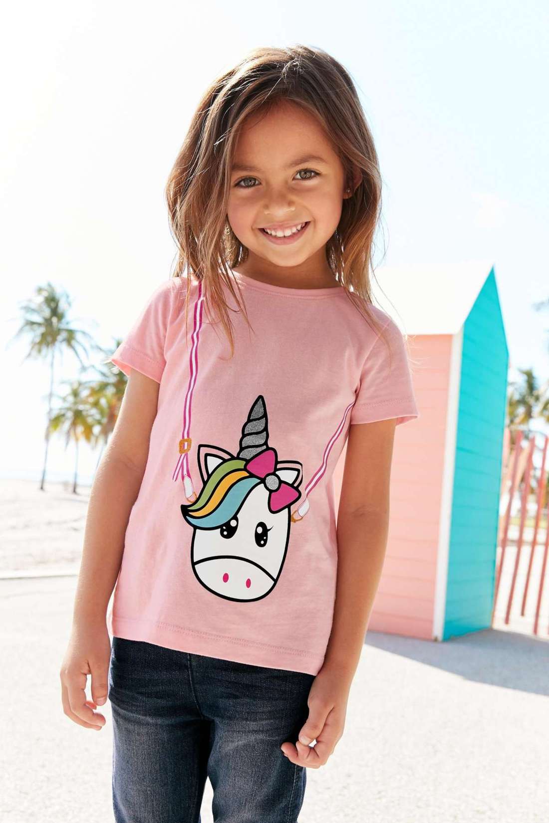 Футболка с милым мотивом единорога