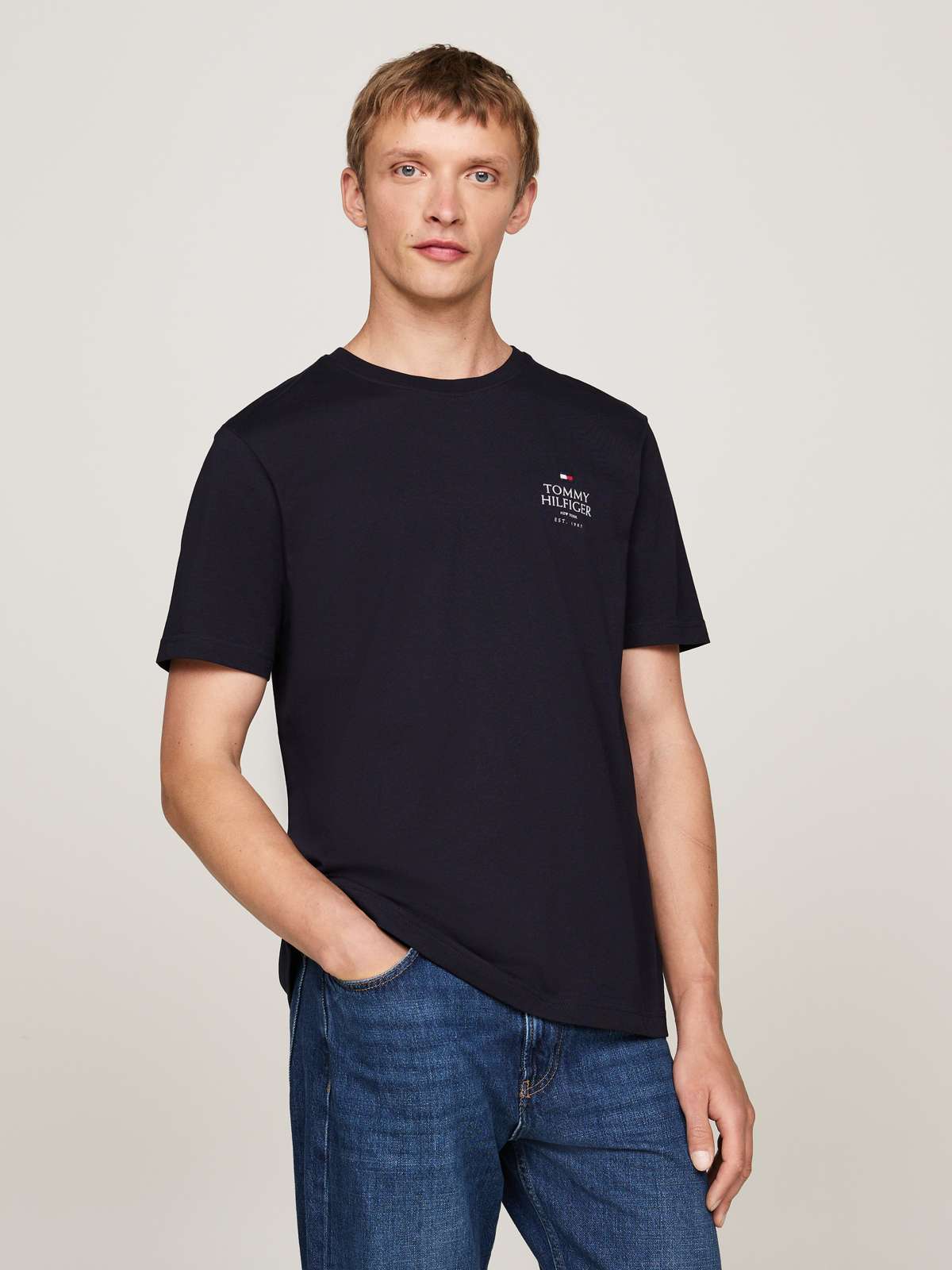 футболка HILFIGER STACK TEE