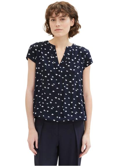 navy minimal print
