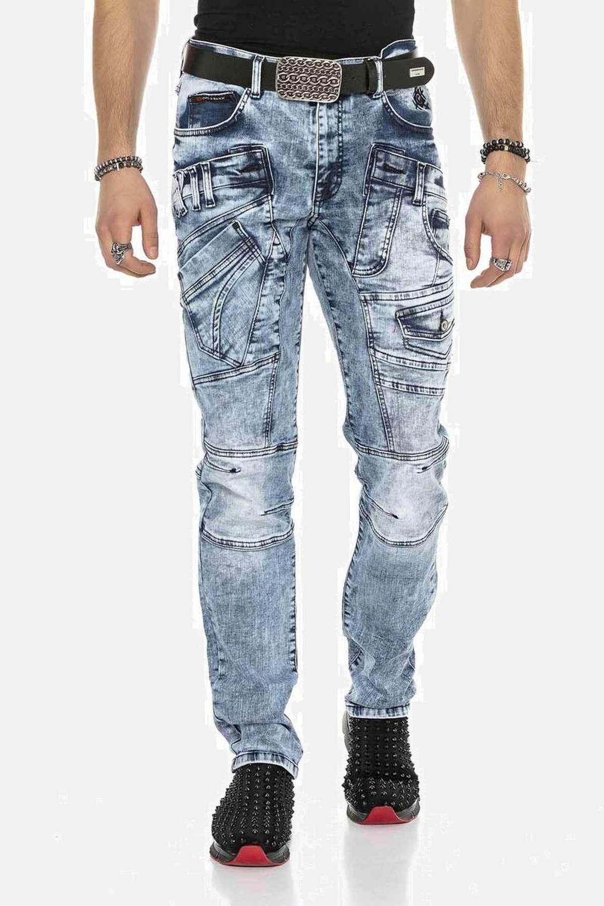 Джинсы обычного кроя DENIM