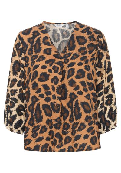 Блузка с короткими рукавами Kurzarmbluse BYHINVA LEOPARD BLOUSE -