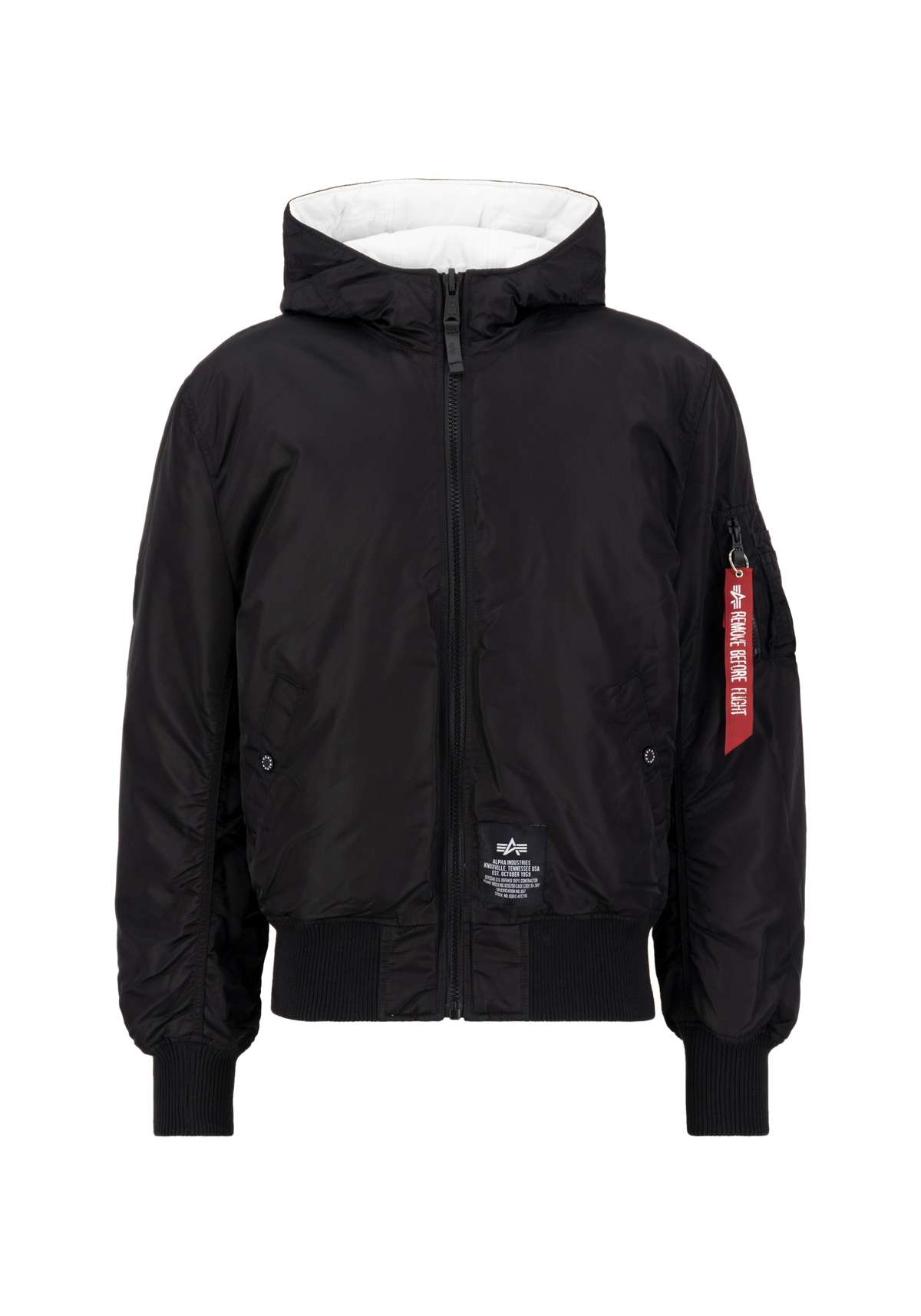 Зимняя куртка»Men - Bomber Jackets Hooded Puffer FD Rev.«