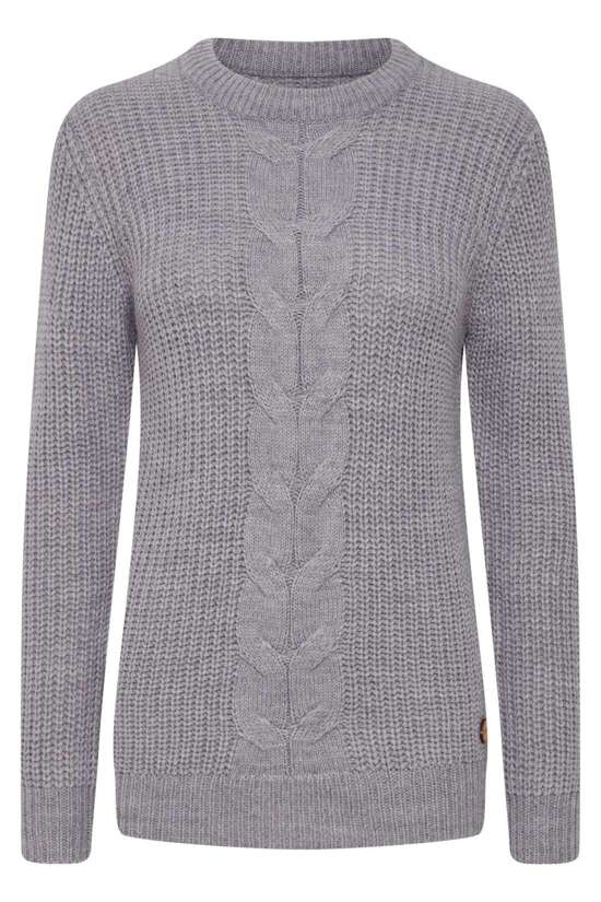 серый меланжевый