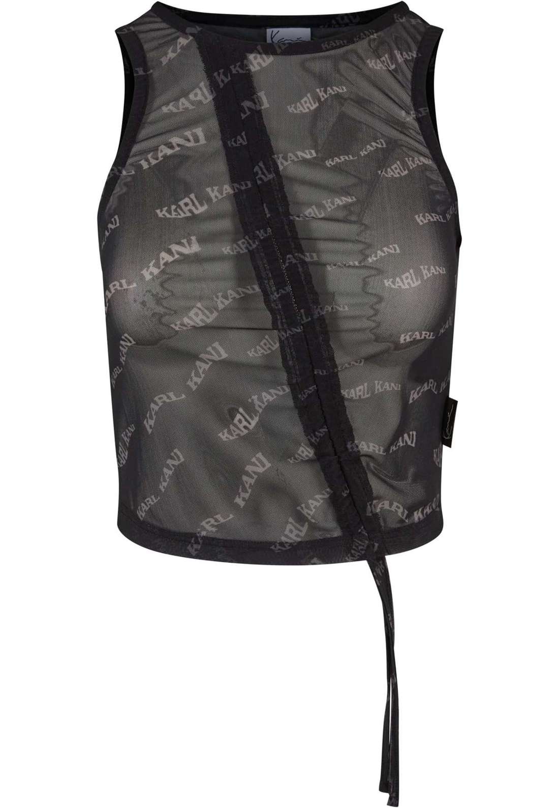 Мышечная рубашка Damen KW242-003-2 Chest Signature Gathering Mesh Top