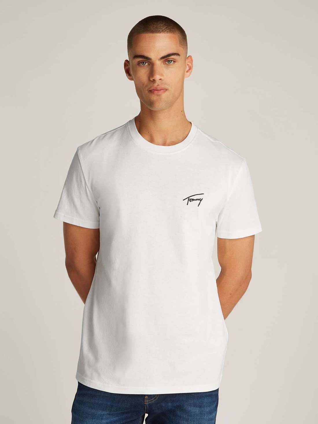Футболка однотонная TJM REG SIGNATURE TEE EXT