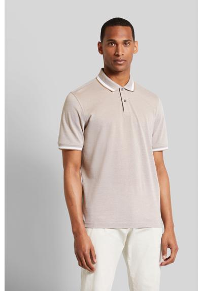 Рубашка-поло с контрастными полосками