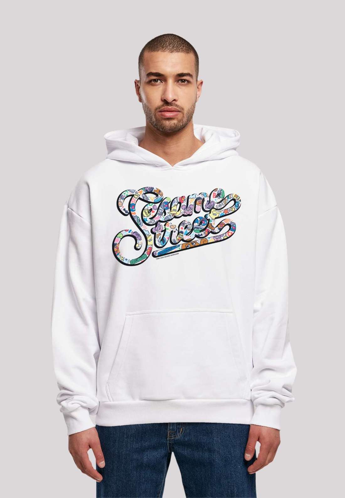 Толстовка с капюшоном Sesamstraße Coloured lettering