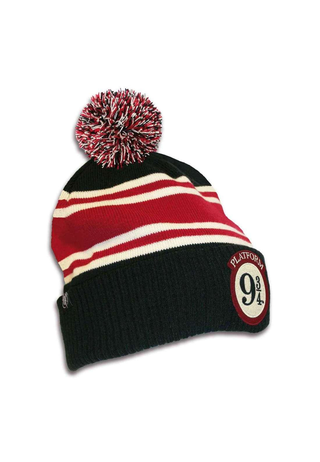 Вязаная шапка с лицензионной вышивкой. Harry Potter - Hogwarts Express