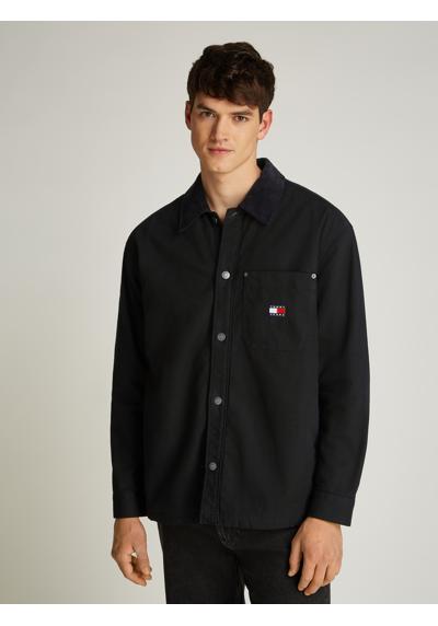 Куртка-рубашка с начесом, мягкая подкладка TJM CANVAS-CORD OVERSHIRT EXT