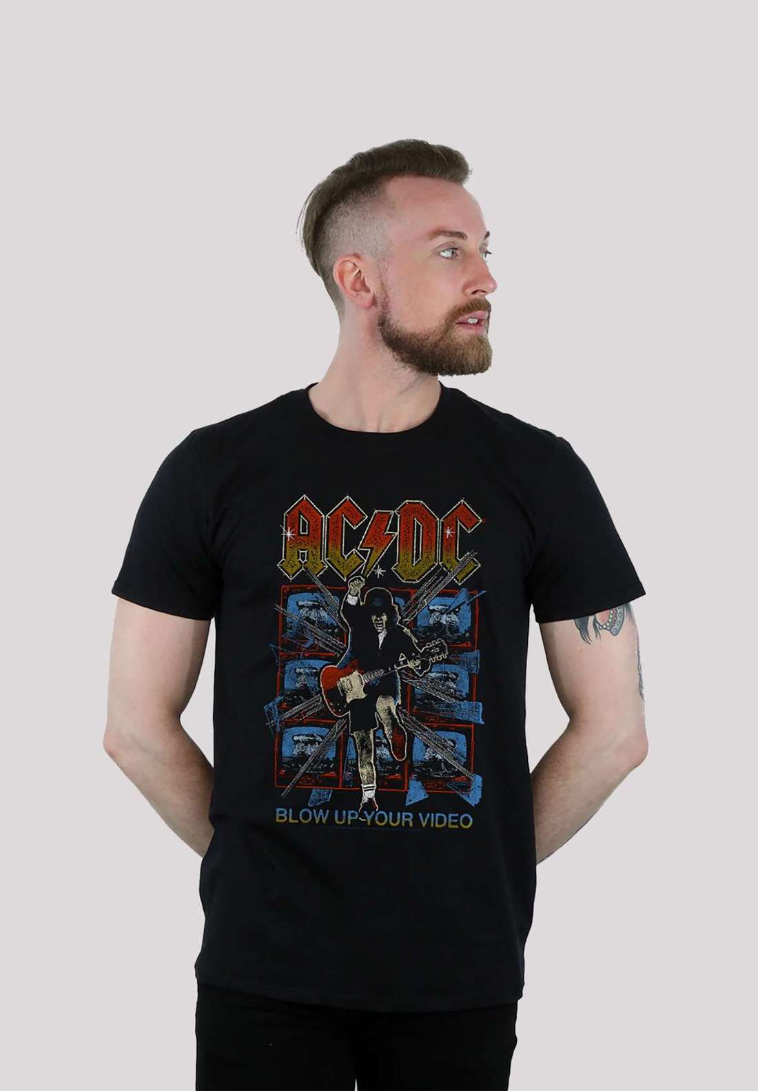 футболка ACDC Blow Up Your Video für Kinder & Herren