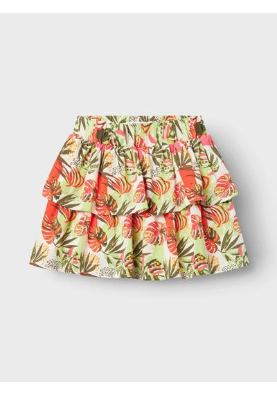 Bright White Print:Tropical