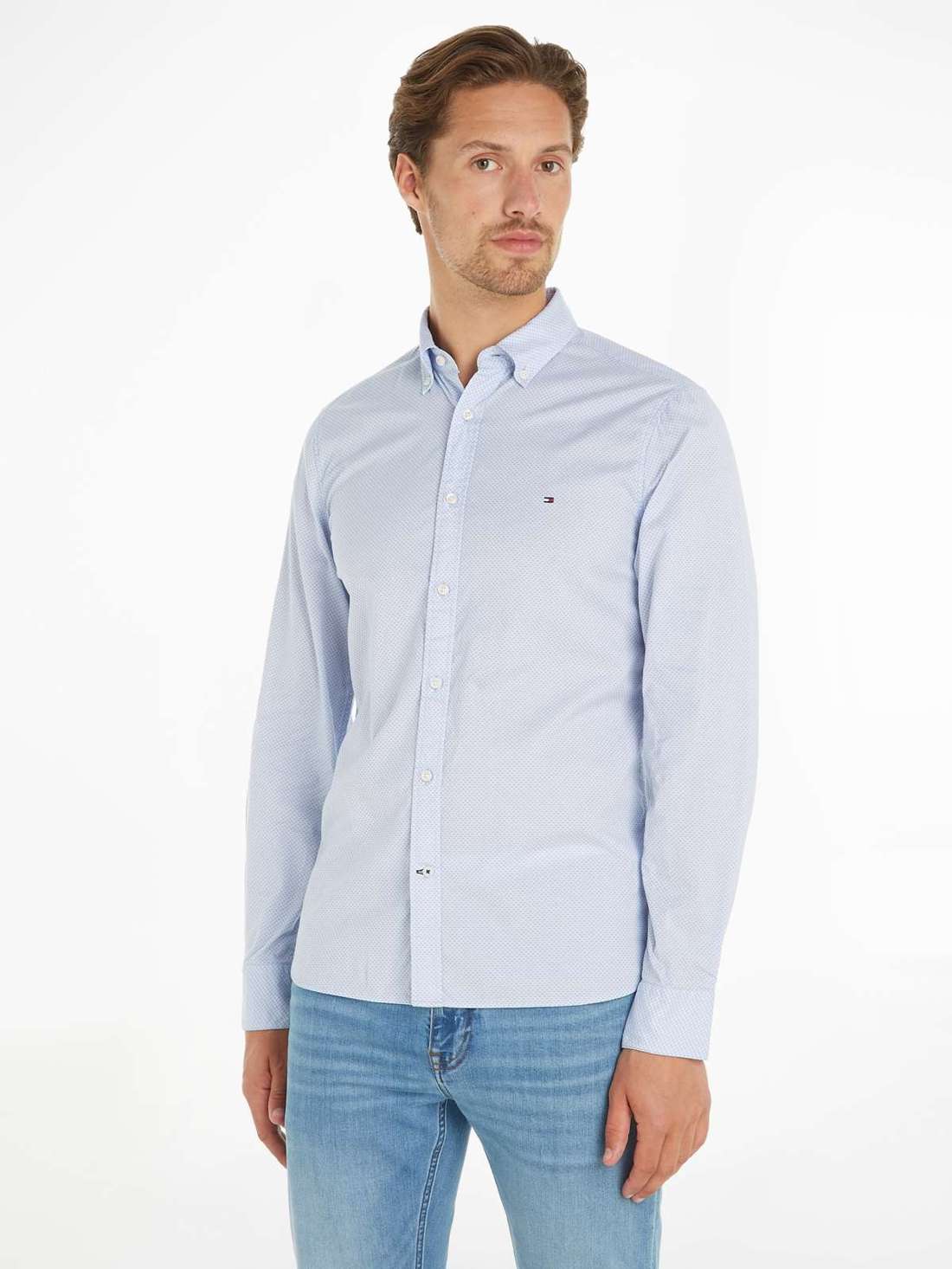 Рубашка с длинным рукавом FLEX MINI PRINT SF SHIRT