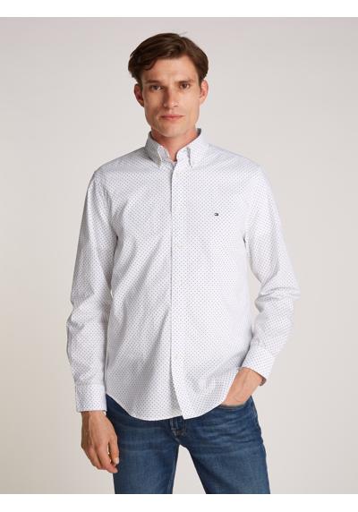 Optic White / Navy Dot