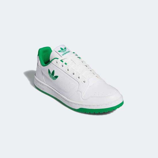 облачный белый / облачный белый / зелёный