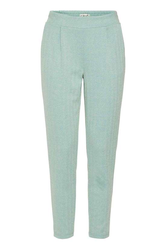 Beryl Green/Almond Herringbone