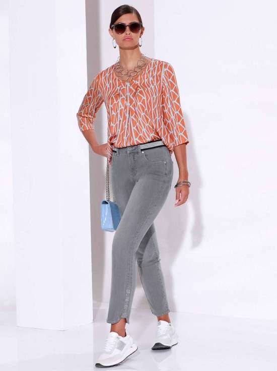 Блузка с принтом