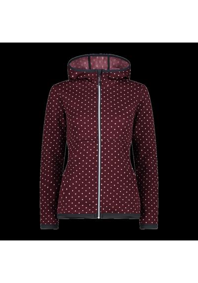 Вязаная флисовая куртка с капюшоном WOMAN JACKET FIX HOOD