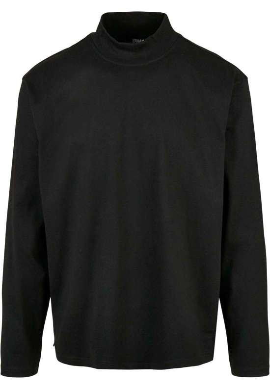 Длинный рукав Urban Classics Herren Heavy Boxy Mock Neck Longsleeve
