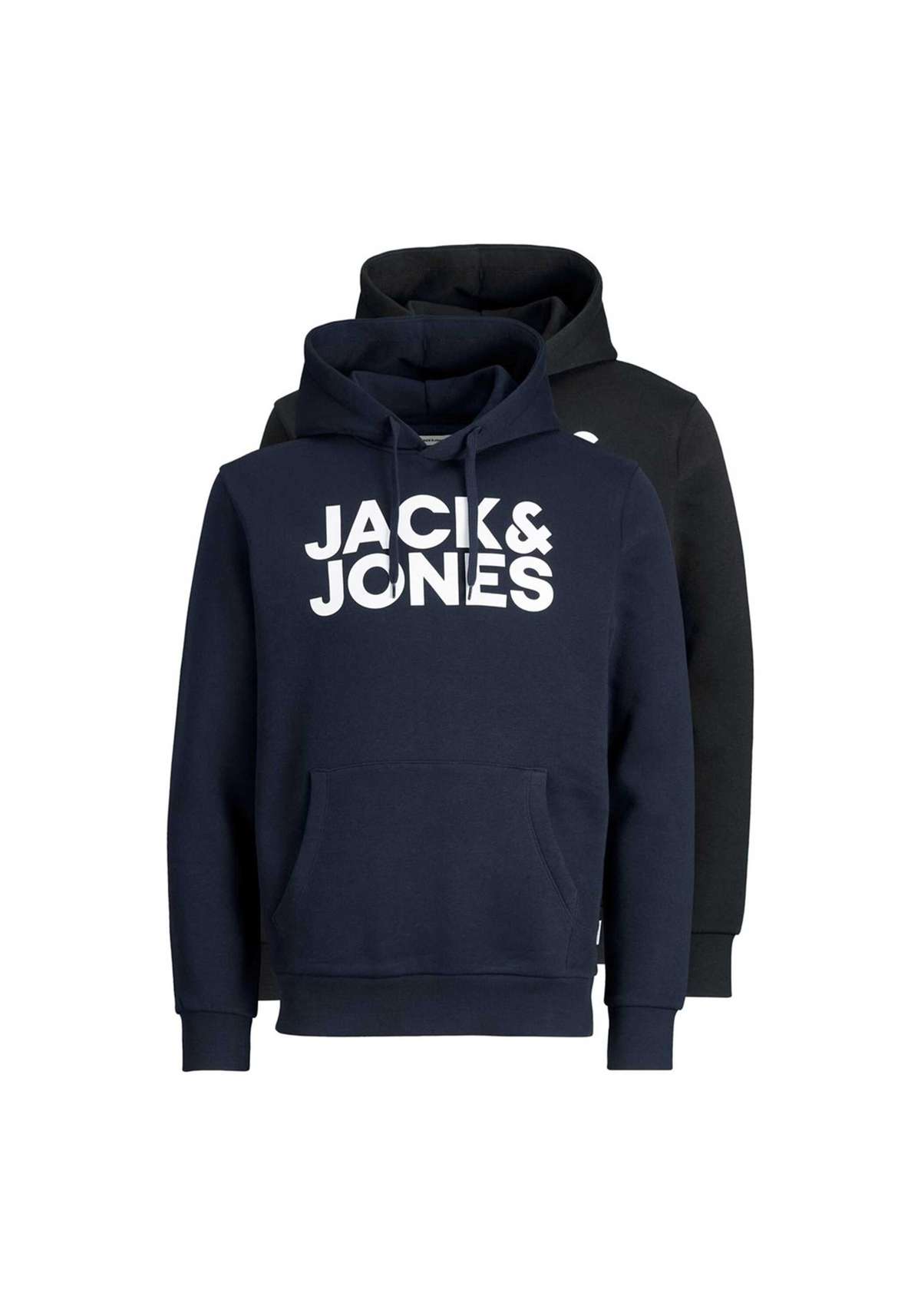 толстовка Sweatshirt JJECORP LOGO SWEAT HOOD 2er Pack