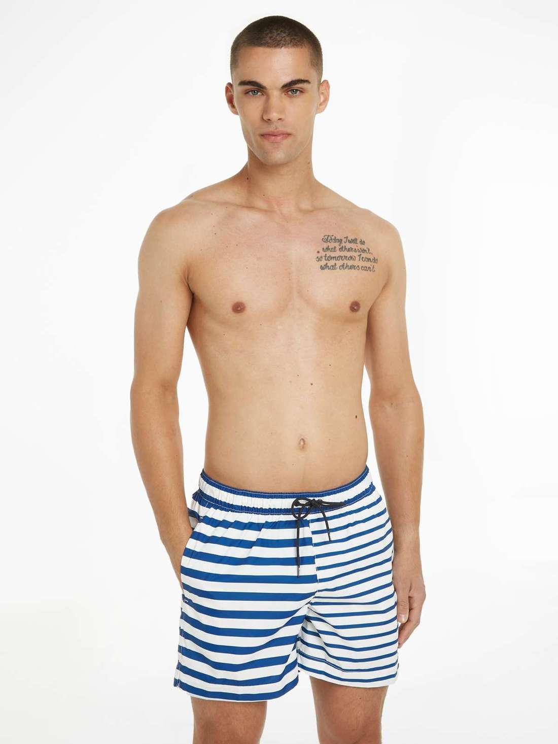 Шорты для плавания в полоску MEDIUM DRAWSTRING PRINT