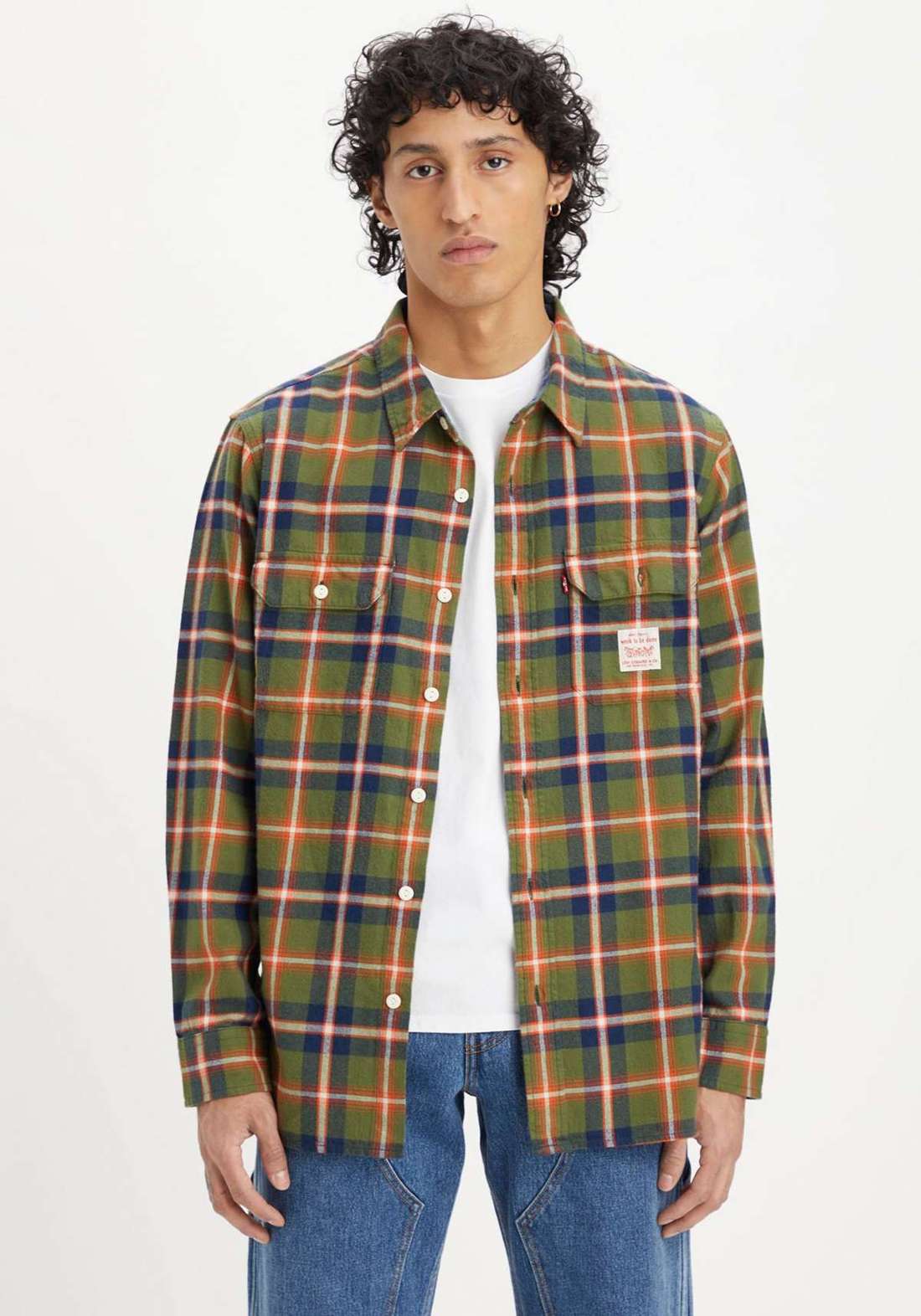 Рубашка в клетку CLASSIC WORKER -WORKWEAR