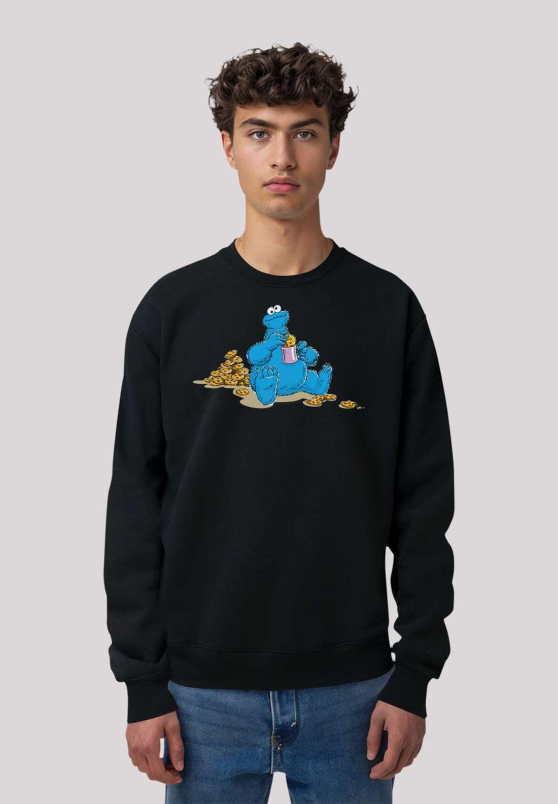 толстовка Sesamstraße Cookie Monster Coockietime