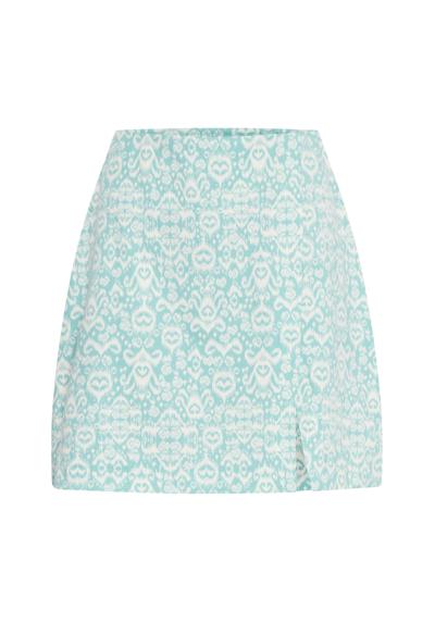 nile blue ikat aop