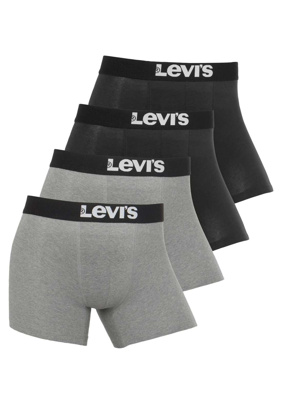 Боксеры Men Solid Logo Boxer 4er Pack